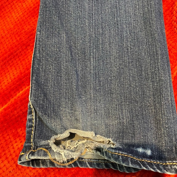 Kut From The Cloth Boot-cut Flap Pocket Denim Jean Sz 10 - Picture 7 of 10